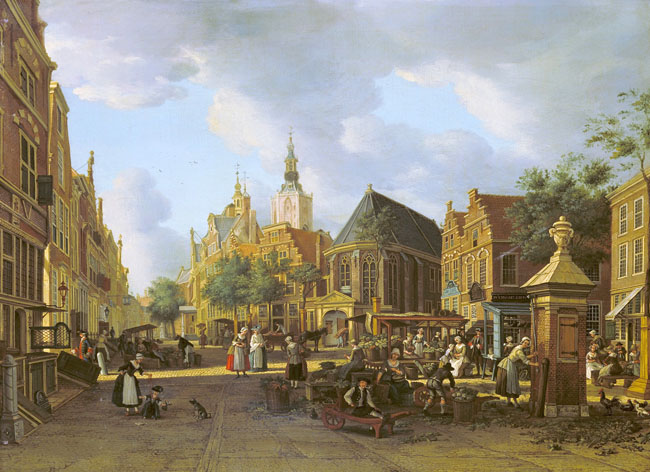 the groenmarkt in the hague
